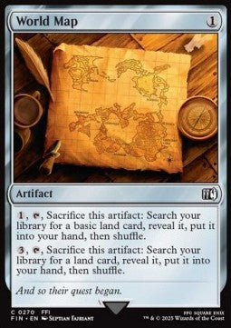 World Map - Magic: The Gathering - FINAL FANTASY (Common) [FIN-270]