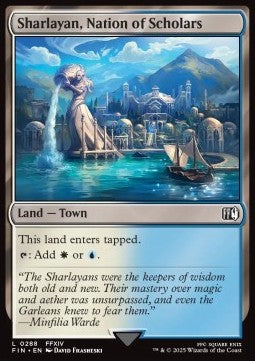 Sharlayan, Nation of Scholars - Magic: The Gathering - FINAL FANTASY (Land) [FIN-288]