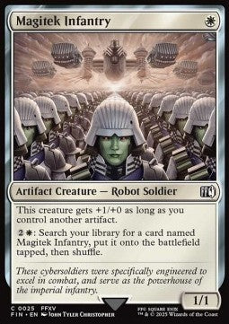 Magitek Infantry - Magic: The Gathering - FINAL FANTASY (Common) [FIN-25]