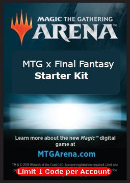 Arena Code Card (Starter Kit) - Magic: The Gathering - FINAL FANTASY: Extras (Code Card)