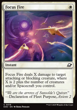 Focus Fire - Edge of Eternities (Common) [EOE-18]
