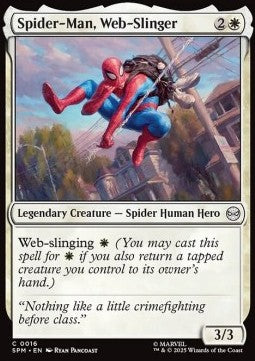 Spider-Man, Web-Slinger - Magic: The Gathering | Marvel's Spider-Man (Common) [SPM-16]