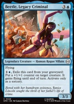 Beetle, Legacy Criminal - Magic: The Gathering | Marvel's Spider-Man (Common) [SPM-26]