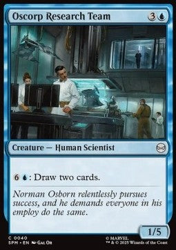 Oscorp Research Team - Magic: The Gathering | Marvel's Spider-Man (Common) [SPM-40]