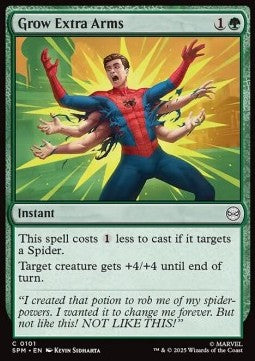 Grow Extra Arms - Magic: The Gathering | Marvel's Spider-Man (Common) [SPM-101]