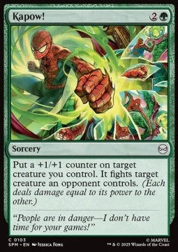 Kapow! - Magic: The Gathering | Marvel's Spider-Man (Common) [SPM-103]