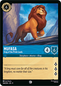 Mufasa - King of the Pride Lands