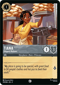 Tiana - Diligent Waitress