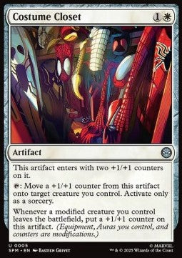 Costume Closet - Magic: The Gathering | Marvel's Spider-Man (Uncommon) [SPM-5]