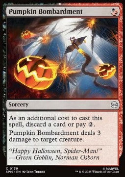 Pumpkin Bombardment - Magic: The Gathering | Marvel's Spider-Man (Common) [SPM-139]