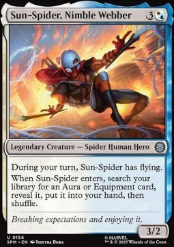 Sun-Spider, Nimble Webber - Magic: The Gathering | Marvel's Spider-Man (Uncommon) [SPM-154]