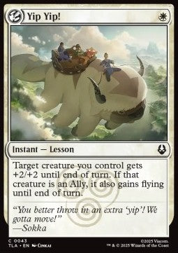 Yip Yip! - Magic: The Gathering | Avatar: The Last Airbender (Common) [TLA-43]
