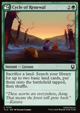 Cycle of Renewal - Magic: The Gathering | Avatar: The Last Airbender (Common) [TLA-170]