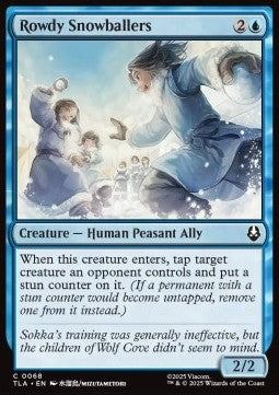 Rowdy Snowballers - Magic: The Gathering | Avatar: The Last Airbender (Common) [TLA-68]