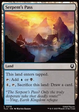 Serpent's Pass - Magic: The Gathering | Avatar: The Last Airbender (Common) [TLA-279]