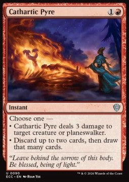 Cathartic Pyre - Commander: Lorwyn Eclipsed (Uncommon) [ECC-90]