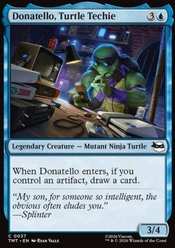 Donatello, Turtle Techie - Teenage Mutant Ninja Turtles (Common) [TMT-37]