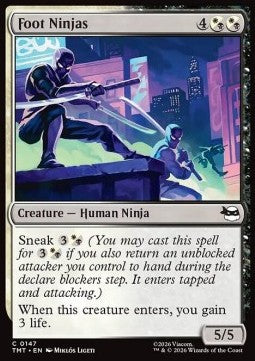 Foot Ninjas - Teenage Mutant Ninja Turtles (Common) [TMT-147]