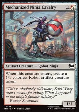 Mechanized Ninja Cavalry - Teenage Mutant Ninja Turtles (Common) [TMT-156]