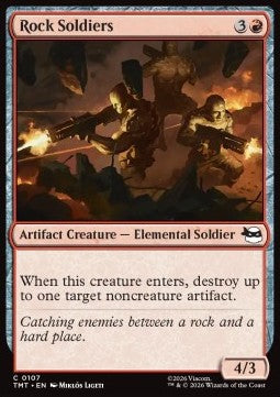 Rock Soldiers - Teenage Mutant Ninja Turtles (Common) [TMT-107]