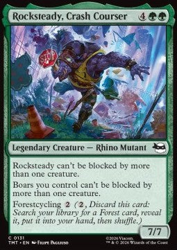 Rocksteady, Crash Courser - Teenage Mutant Ninja Turtles (Common) [TMT-131]