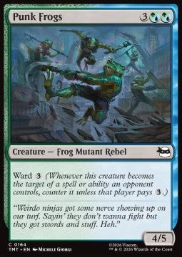 Punk Frogs - Teenage Mutant Ninja Turtles (Common) [TMT-164]