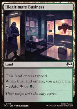 Illegitimate Business - Teenage Mutant Ninja Turtles (Common) [TMT-186]