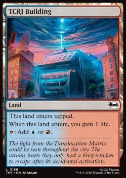 TCRI Building - Teenage Mutant Ninja Turtles (Common) [TMT-189]