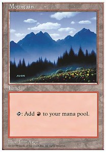 Mountain (V.4)⁣ - Fifth Edition⁣ (Land)