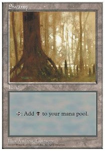 Swamp (V.4)⁣ - Fifth Edition⁣ (Land)